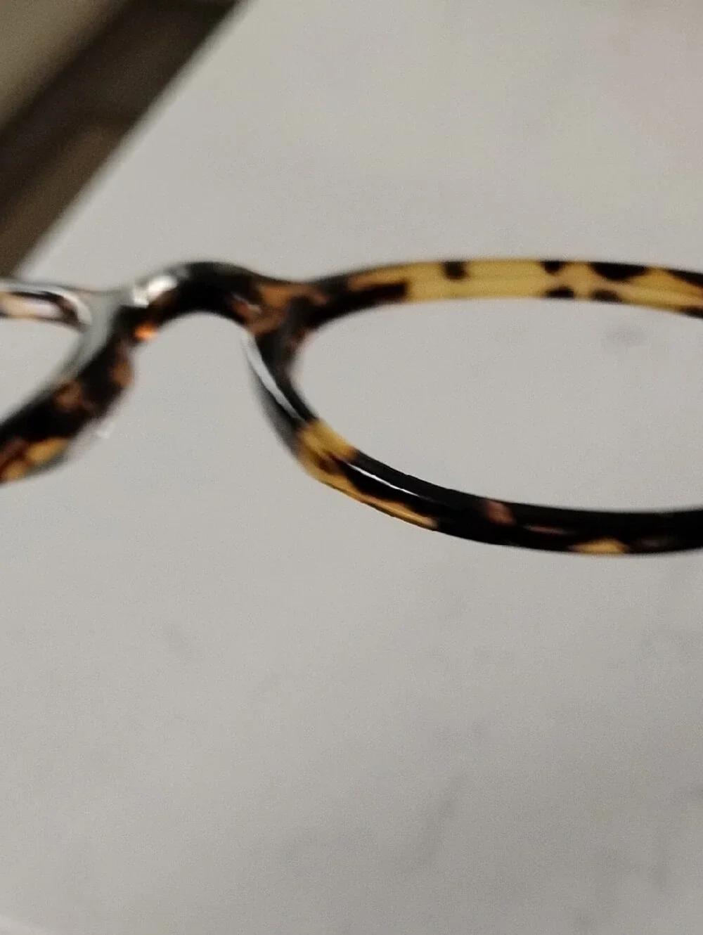 O By Oscar De La Renta Yellow Tortoise Eyeglasses Frames Only